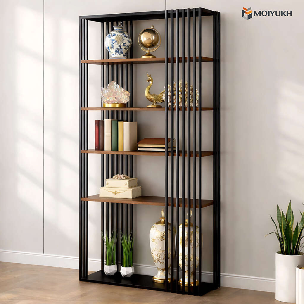 tall metal storage rack shelf for home decoration and organization in Bangladesh