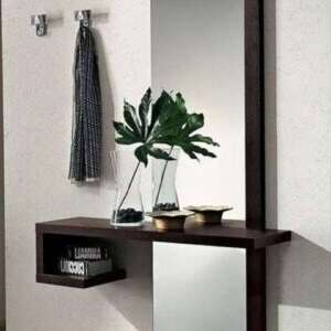 Mirror with Shelves